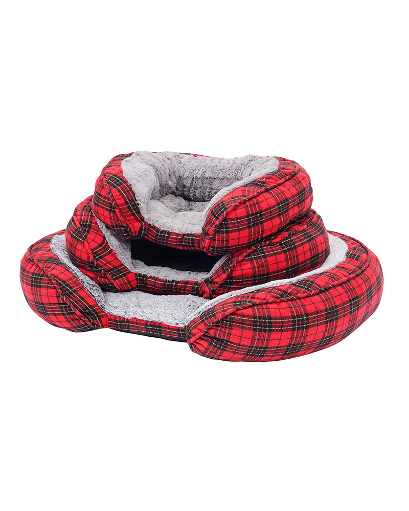 Cozy Comfort Oval Dog Bed Customizable