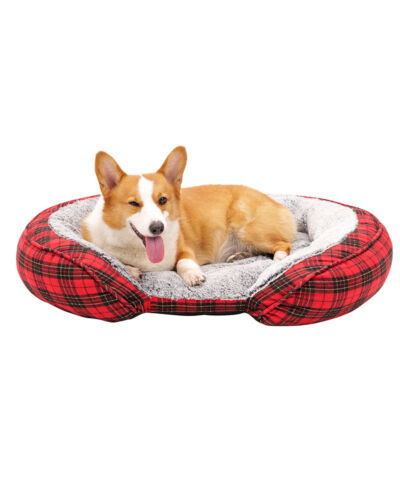 Cozy Comfort Oval Dog Bed Customizable